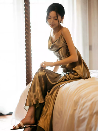 Sexy Mermaid Straps Backless Prom Dress 21th Birthday Outfits P682