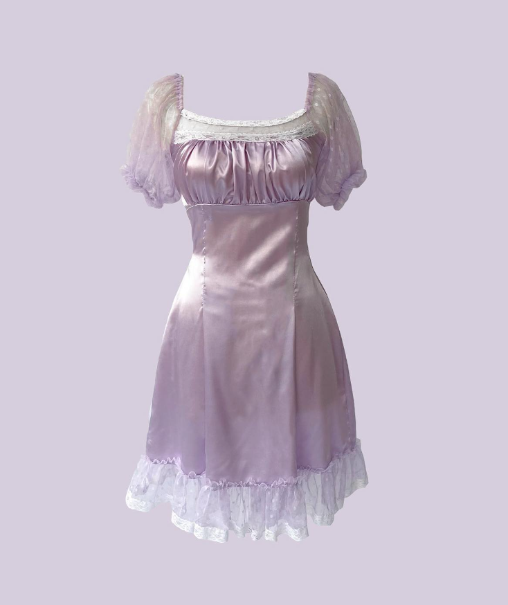 Classic Burgundy A Line Puff Lace Satin Short Homecoming Dress Cocktail Dress SH3682