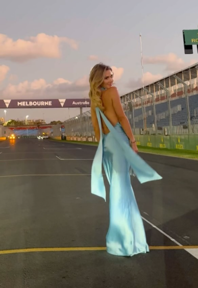 Gorgeous Mermaid Halter Satin Long Party Dresses Blue Backless Prom Dress SD2044