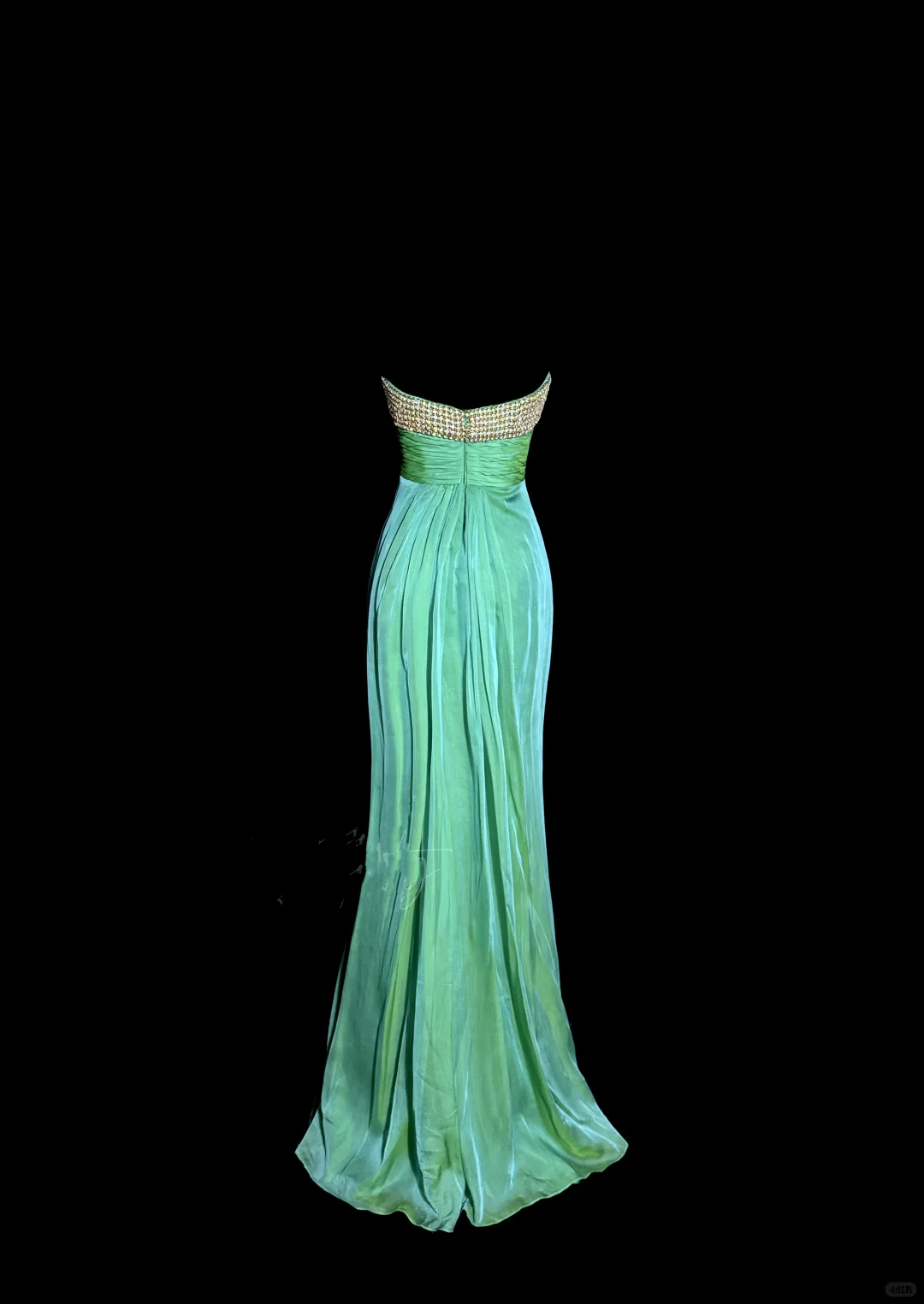 Vintage Mermaid Sweetheart Green Long Prom Gown Fairy Prom Dresses SD2944