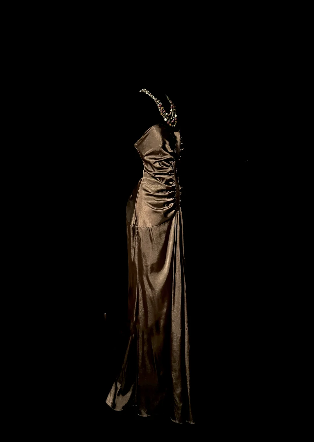 Vintage Mermaid Sweetheart Brown Long Prom Gown Fairy Prom Dresses SD2963