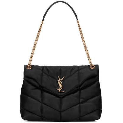 Saint Laurent PUFFER MEDIUM BAG IN QUILTED NAPPA LEATHER