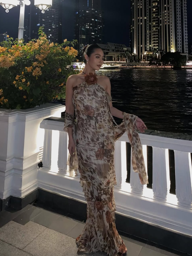 Vintage Sheath Halter Chiffon Prom Dress Evening Dress SH2026