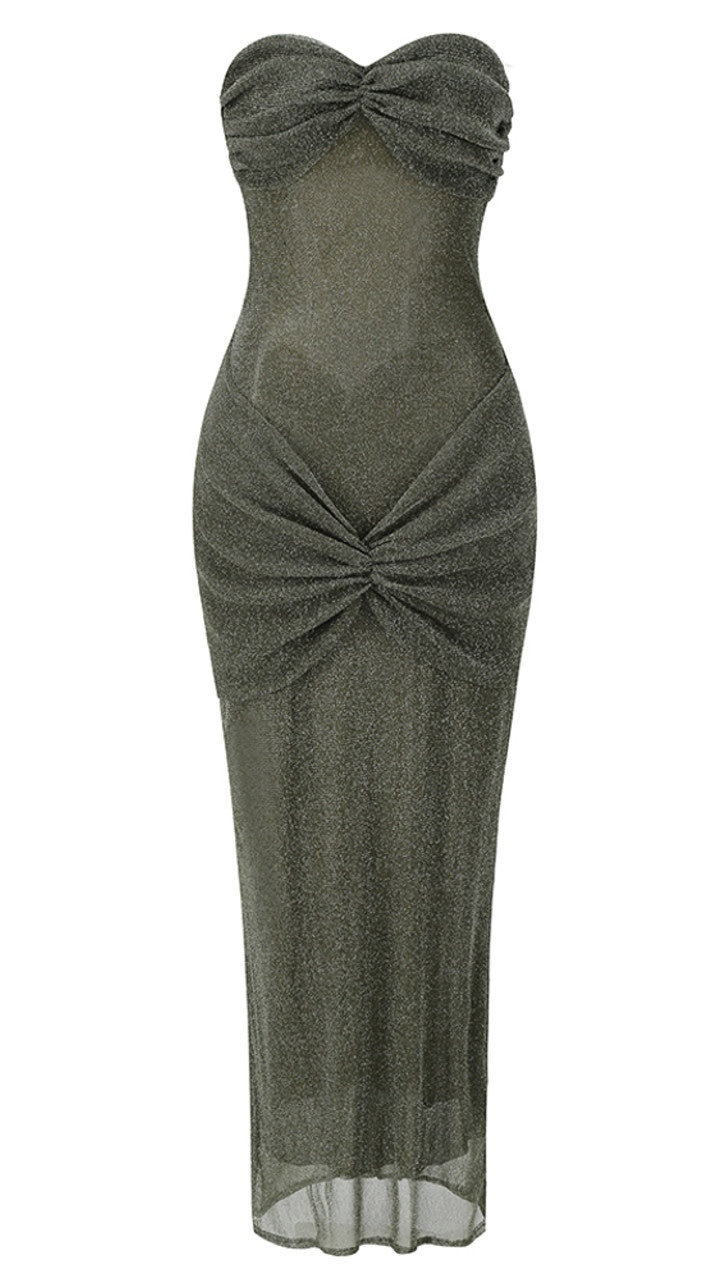Sexy Bodycon Mermaid Prom Dress With Champagne Lining