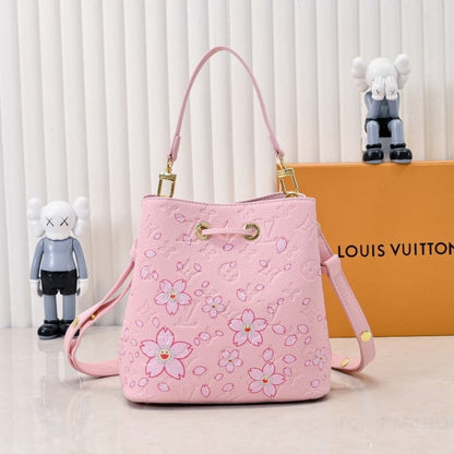 LOUIS VUITTON X MURAKAMI CHERRY BLOSSOM NEONOE BB PINK 20CM M13676