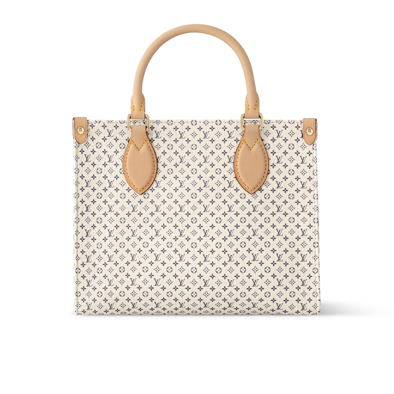 LOUIS VUITTON ONTHEGO PM AZURE BLUE AND SAND 25CM M15138