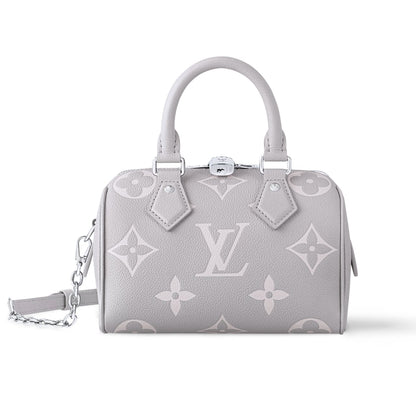 LOUIS VUITTON SPEEDY BANDOULIÈRE 20 BAG GRAY 20CM M14207