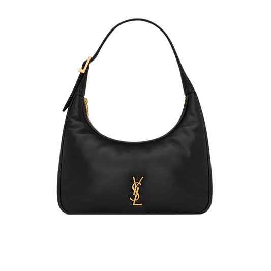 SAINT LAURENT CALYPSO MINI HOBO BAG BLACK 21CM 791484AACX71000