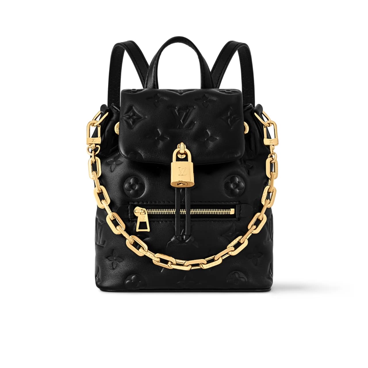 LOUIS VUITTON COUSSIN BACKPACK MINI BLACK 15CM M13387