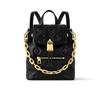 LOUIS VUITTON COUSSIN BACKPACK MINI BLACK 15CM M13387