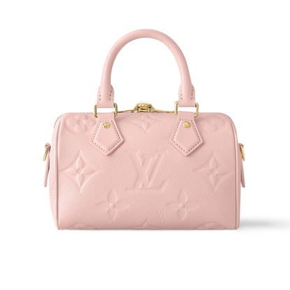 LOUIS VUITTON SPEEDY BANDOULIÈRE 20 MONOGRAM PINK 20CM M47136