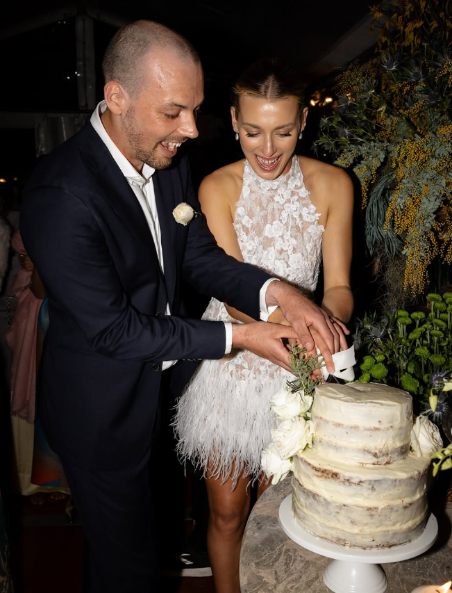 Charming Sheath Halter Lace Feather Short Birthday Dress Wedding Dress SH2040