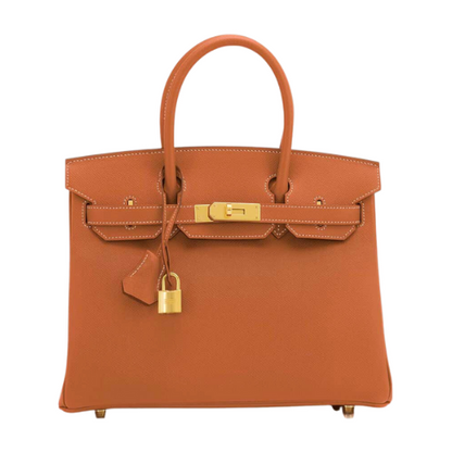 H BIRKIN GOLD HARDWARE CAMEL BROWN 30CM/11.8in