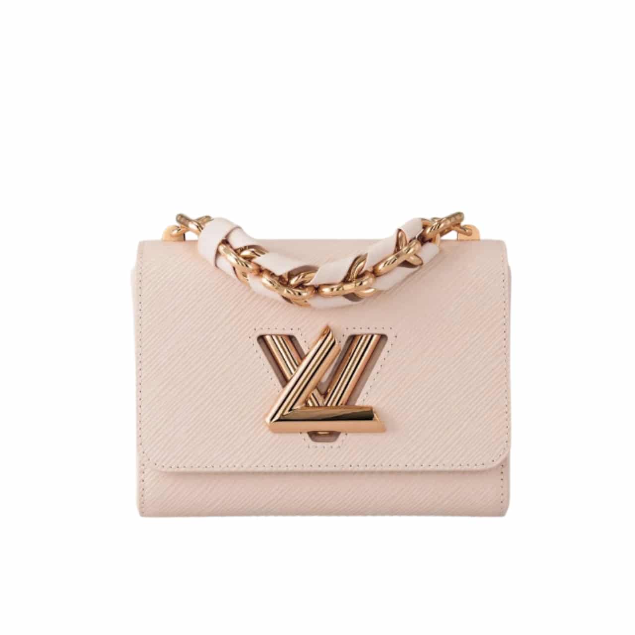 LOUIS VUITTON TWIST PM BAG PINK 23CM