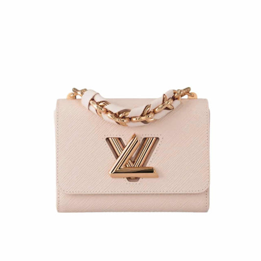 LOUIS VUITTON TWIST PM BAG PINK 23CM