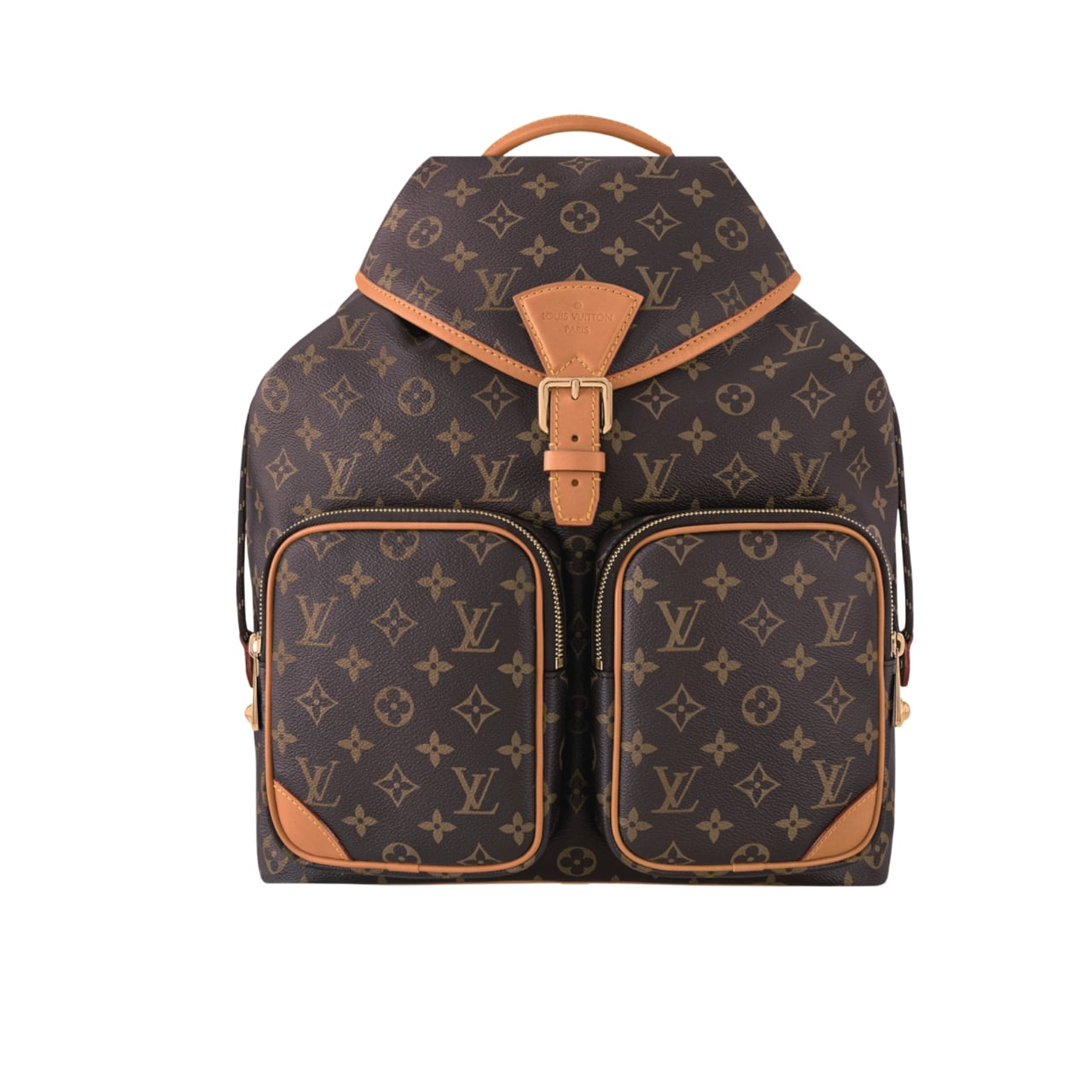 LOUIS VUITTON MONTSOURIS CARGO BACKPACK MONOGRAM ARCHIVE BROWN 39CM M14015