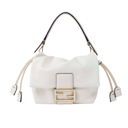 FENDI MAMMA BAGUETTE MEDIUM WHITE 18CM  8BS105ABVEF0K7E