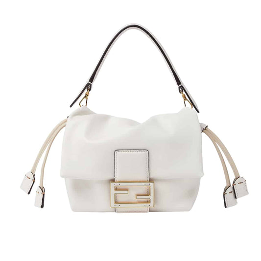 FENDI MAMMA BAGUETTE MEDIUM WHITE 18CM  8BS105ABVEF0K7E