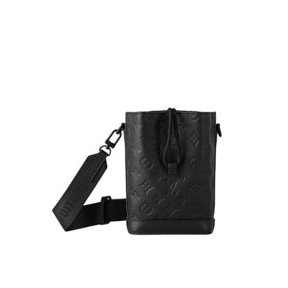 LOUIS VUITTON NOE CROSSBODY BAG BLACK 21CM M82248