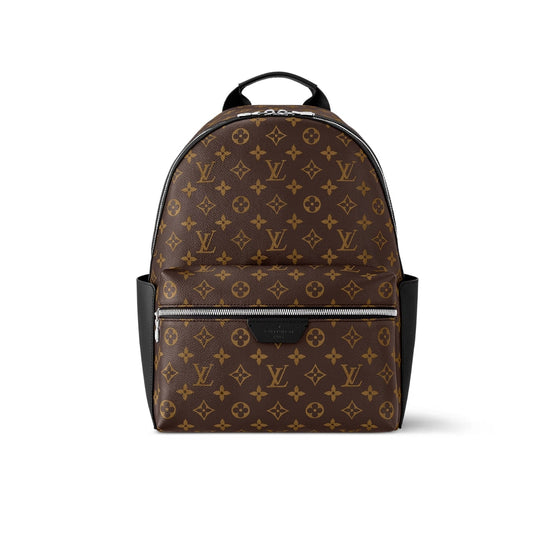 LOUIS VUITTON DISCOVERY PM BACKPACK MACASSAR MONOGRAM BROWN 40CM M46684