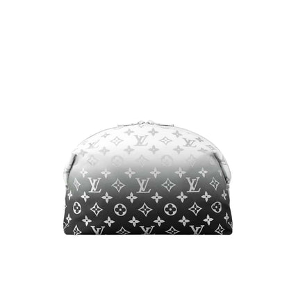 LOUIS VUITTON COSMETIC POUCH FROST GRADIENT SILVER 27CM M12052