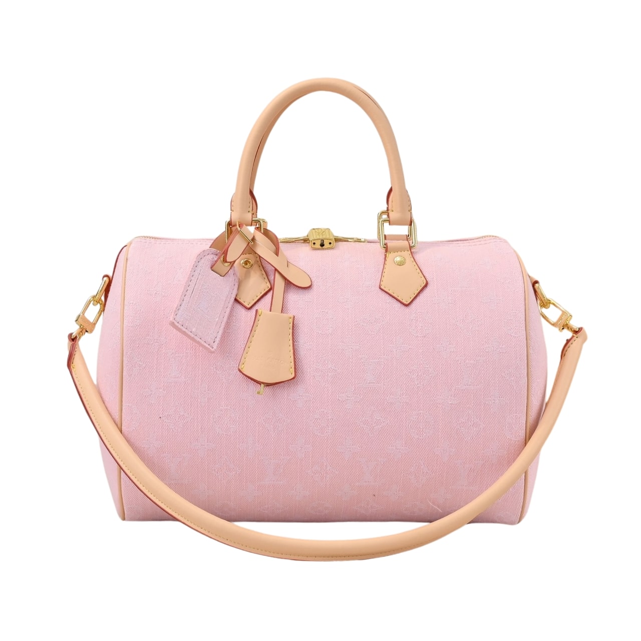 LOUIS VUITTON SPEEDY SOFT 30 WASHED PINK 30CM