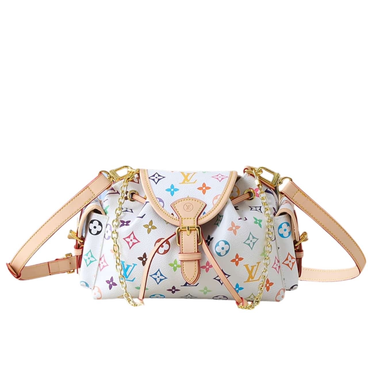 LOUIS VUITTON X TAKASHI MURAKAMI ODYSSEE MULTICOLORE BLANC 27CM