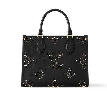 LOUIS VUITTON ONTHEGO PM BLACK 25CM M46733