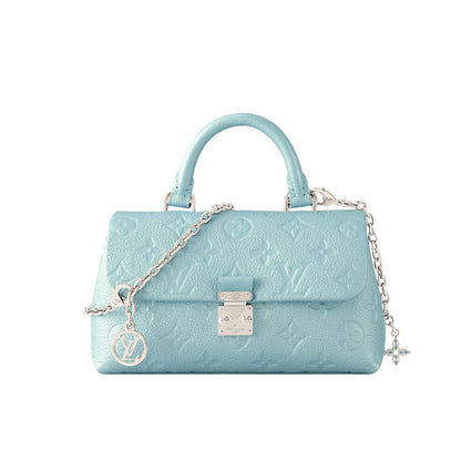 LOUIS VUITTON NANO MADELEINE BLUE 21CM M12211