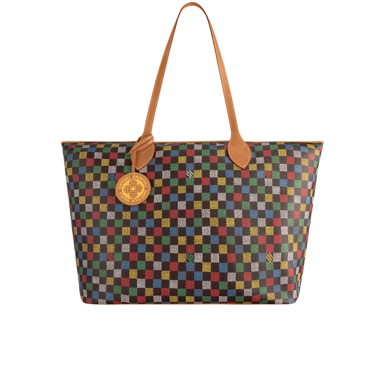 LOUIS VUITTON TRAVEL BAG NEVEREVERFULL MULTICOLOR 42CM N00191