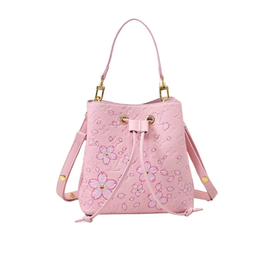 LOUIS VUITTON X MURAKAMI CHERRY BLOSSOM NEONOE BB PINK 20CM M13676