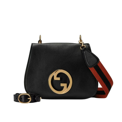 GUCCI BLONDIE MEDIUM BAG BLACK 29CM 699210 UXXAG 1064