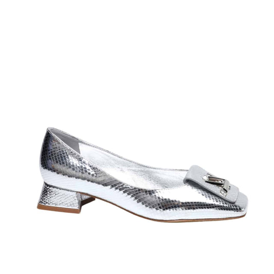 LOUIS VUITTON SHAKE PUMP SILVER