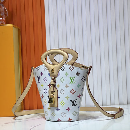 LOUIS VUITTON RIVAGE BB WHITE 18CM