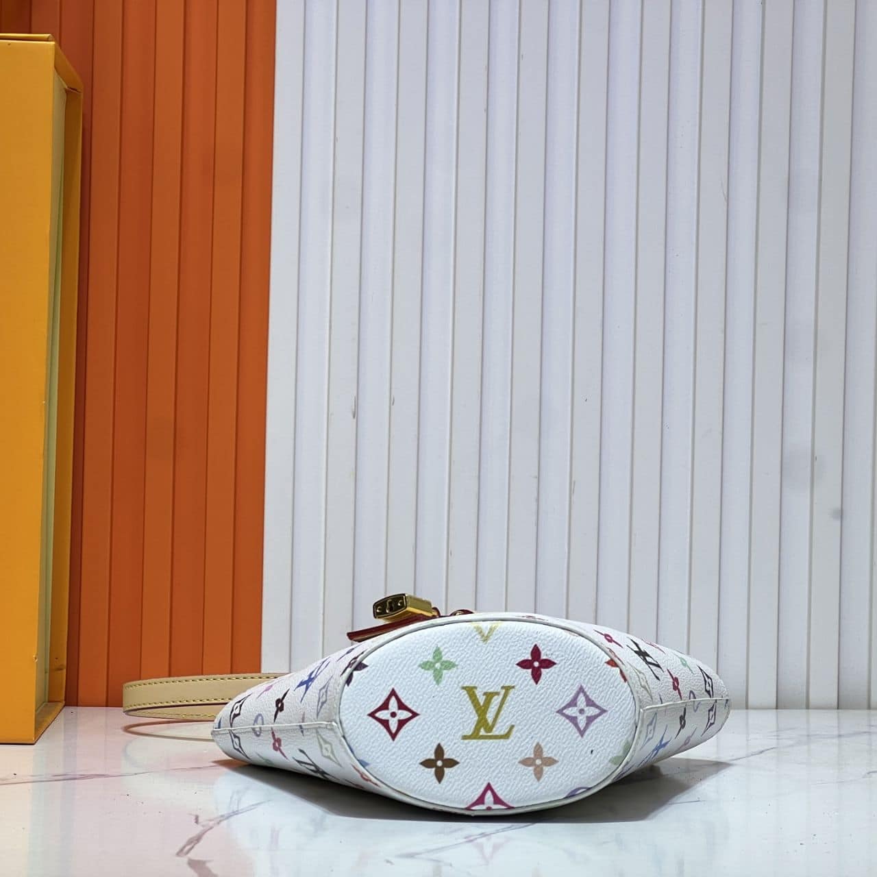 LOUIS VUITTON RIVAGE BB WHITE 18CM