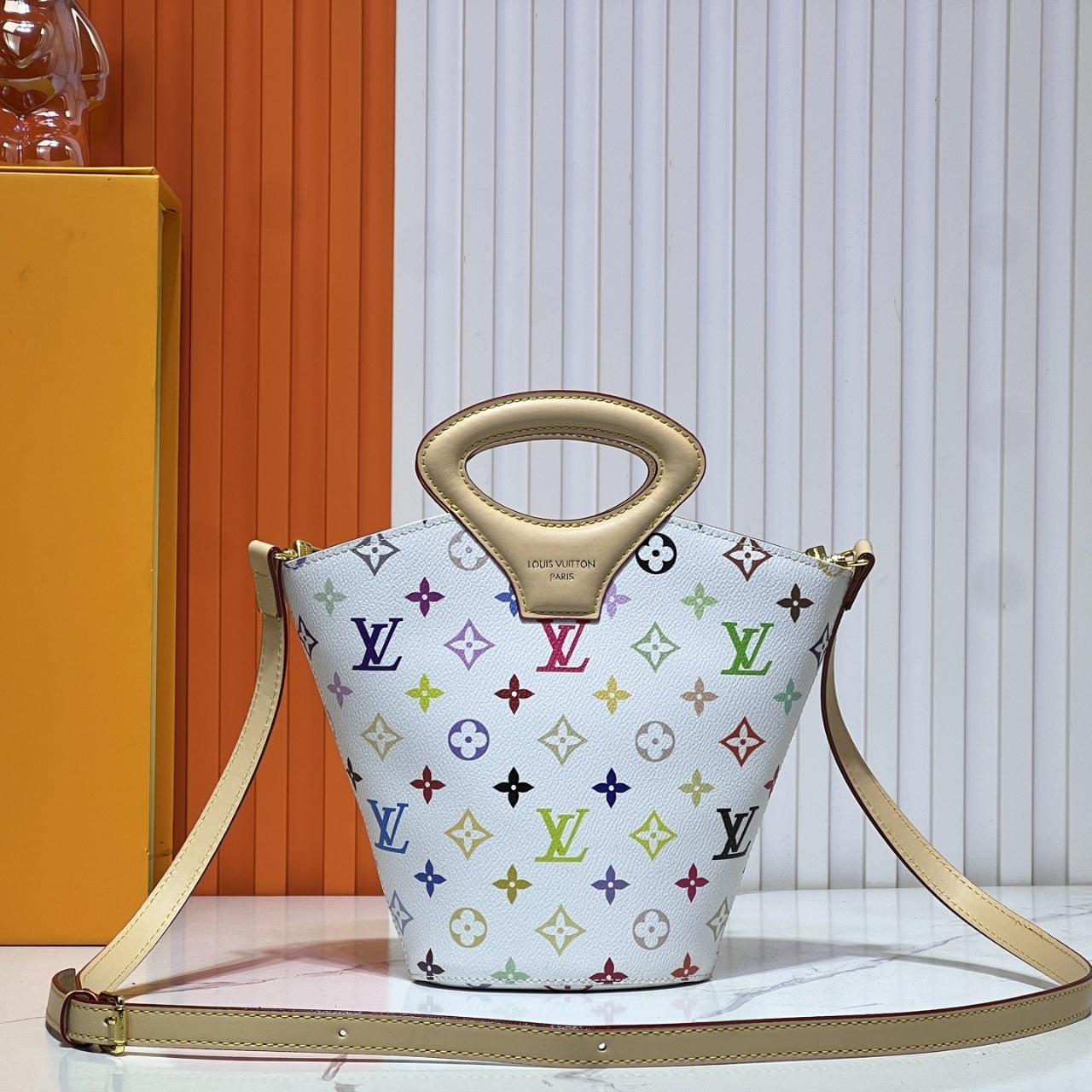 LOUIS VUITTON RIVAGE BB WHITE 18CM