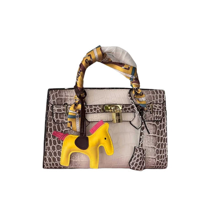 HERMES KELLY HIMALAYA BLANC 18CM