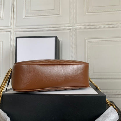 GUCCI Marmont small matelasse shoulder bag