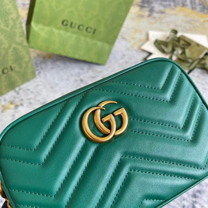 GUCCI Marmont matelasse mini bag