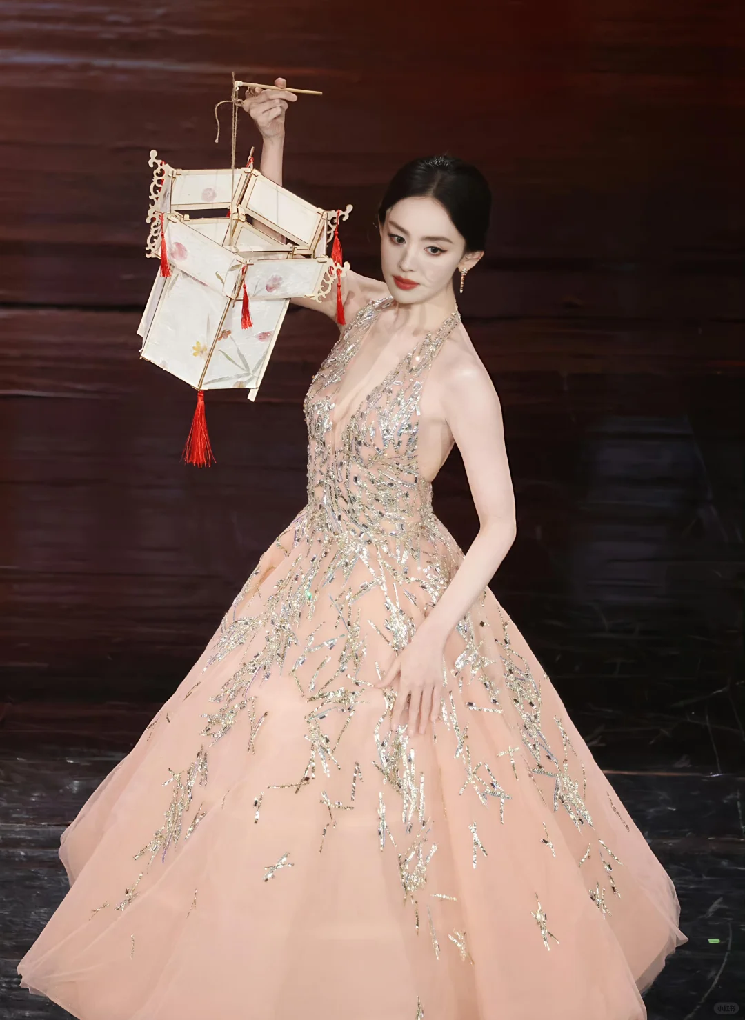 Fairy A Line Halter Sequin Tulle Open Back Party Dress Birthday Dress SH2925