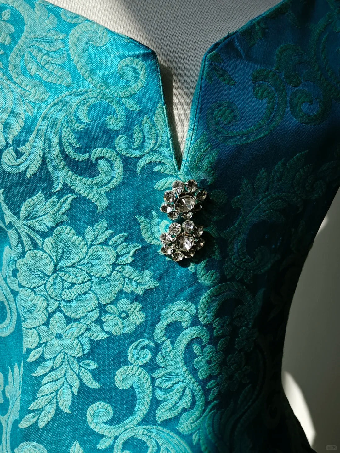 Peacock Turquoise Short Homecoming Dress Prom Dress Evening Dress gh4337