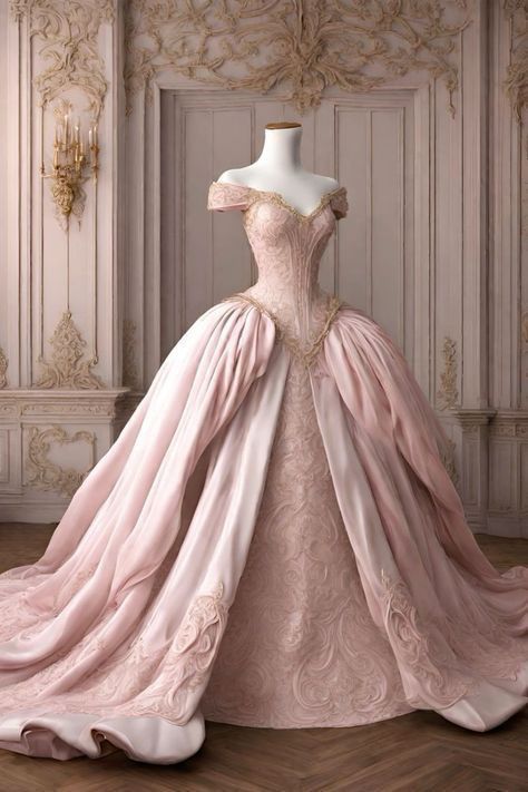 Pretty Ball Gown Off The Shoulder Pink Lace Long Quinceanera Dress Formal Short Sleeves Flowers Vestido De 15 Anos Sweet 16 Dress W0291