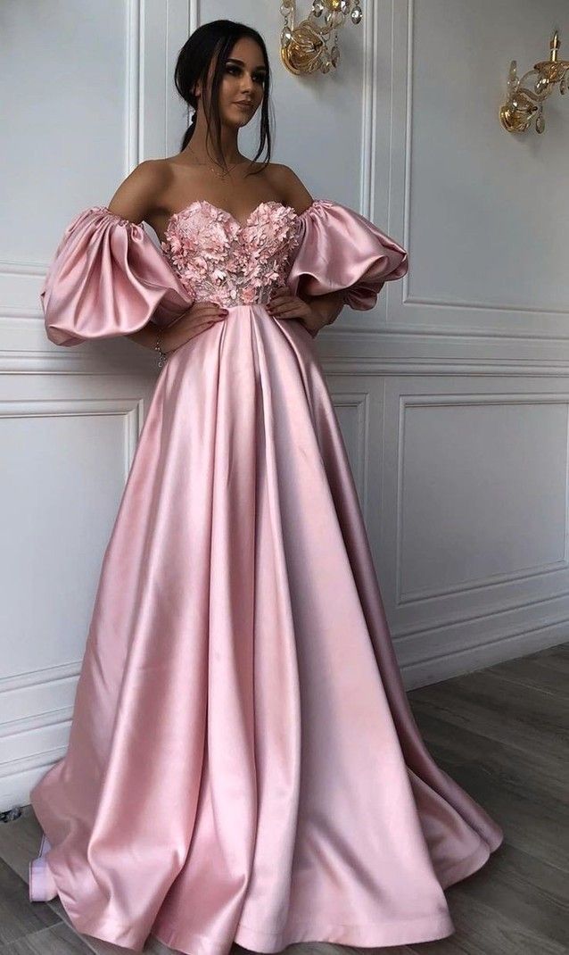 Modest A Line Sweetheart Pink 20th Birthday Dress Prom Dress 18th Birthday Outfits Holiday Outfit W0331