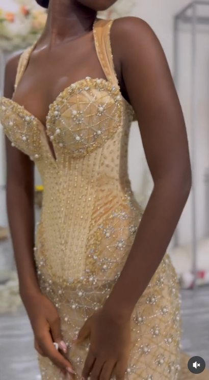 Modest Mermaid Sweetheart Champagne Slit Formal Gown 20th Birthday Dress Prom Dresses Black Girl 18th Birthday Outfits W0410