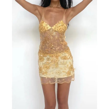 Cute A line Spaghetti Straps Short Gold Sequin Formal 8th Grade Homecoming Dress Summer Middle School Hoco Dresses Birthday Outfits W1150