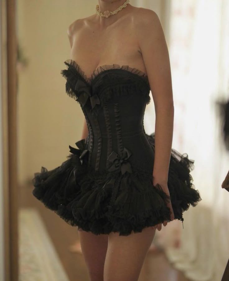 Vintage Ball Gown Sweetheart Little Black Dress Tulle Formal 8th Grade Homecoming Dresses Summer Middle School Hoco Dress Birthday Outfits W1170