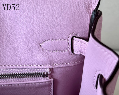 H BIRKIN 25 TOGO PINK  SILVER HARDWARE 25CM