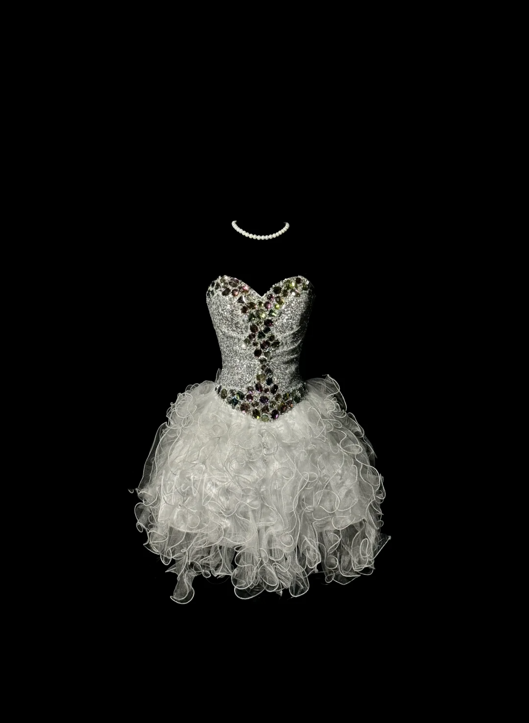 Pretty Ball Gown Sweetheart White Tulle Mini Short Formal 8th Grade Homecoming Dresses Summer Middle School Hoco Dress Birthday Outfits W844