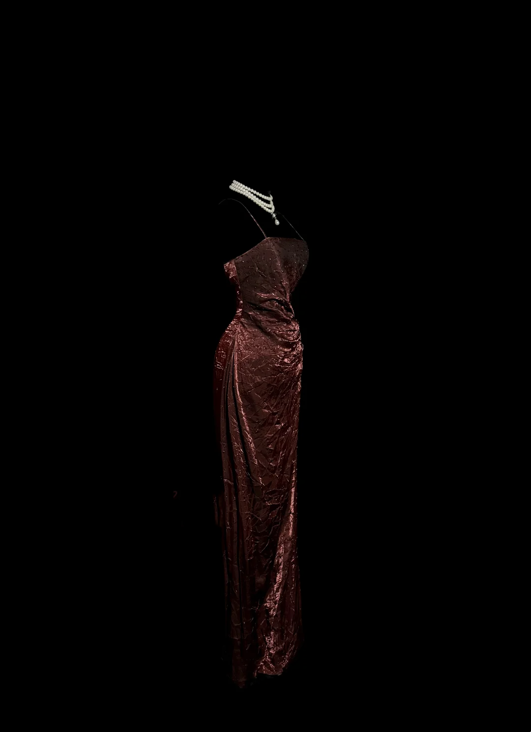 Vintage Sheath Spaghetti Straps Wine Red 90s Long Prom Dresses Party Dress 30th Birthday Outfits Graduation Dresses W854