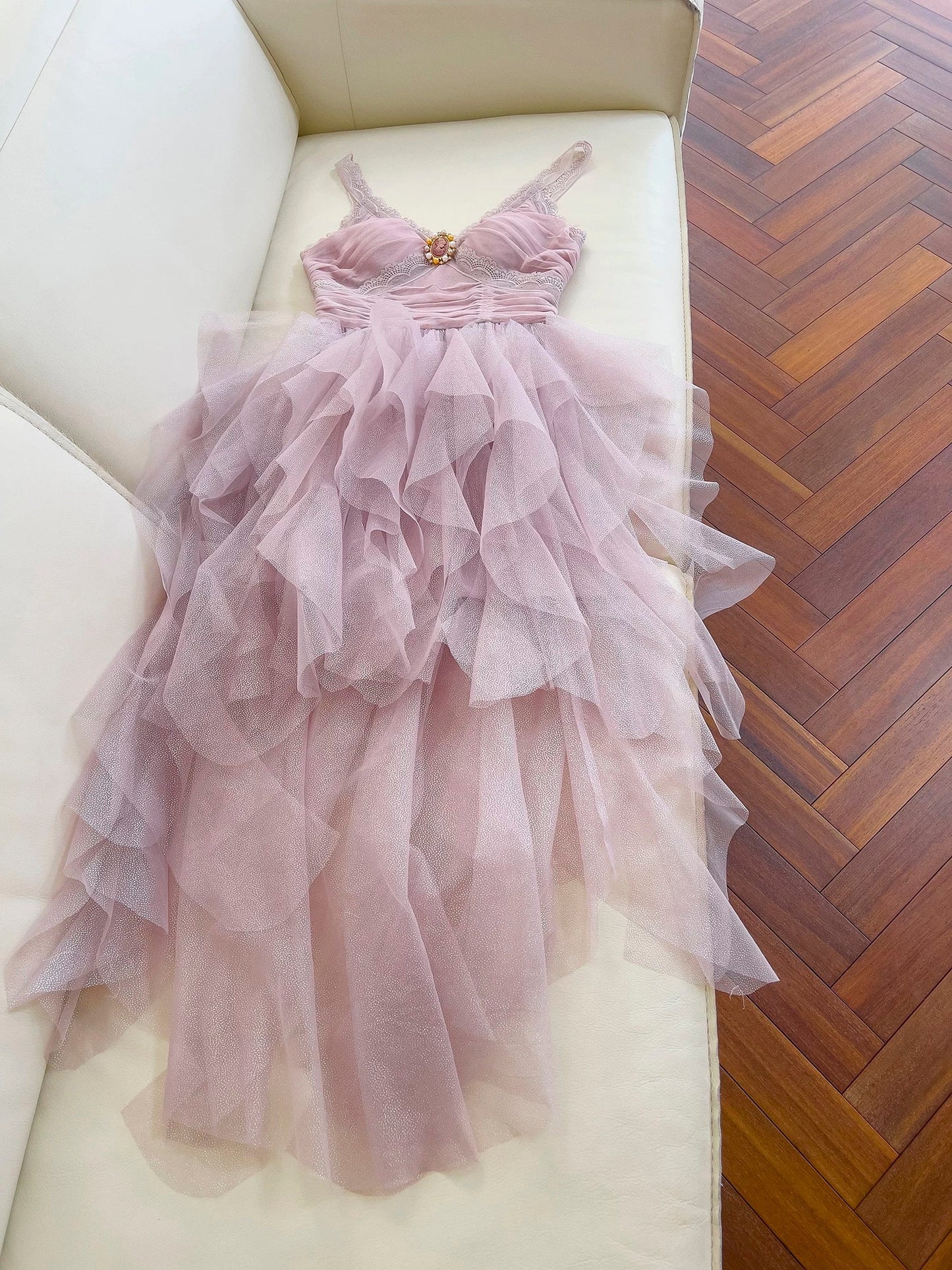 Pretty High Low Sweetheart Sleeveless Tulle Lilac Summer 16th Birthday Dresses For Teens Hoco Dress 18th Birthday Outfit Cocktail Dresses For Women W911